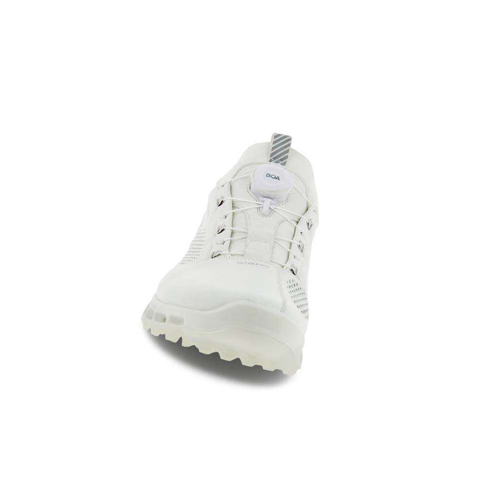 Men's Ecco Golf Biom Cool Pro Golf Shoes White | Canada 545FDN